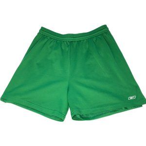 Reebok RBK Mens S Gym Shorts Green Lined USA